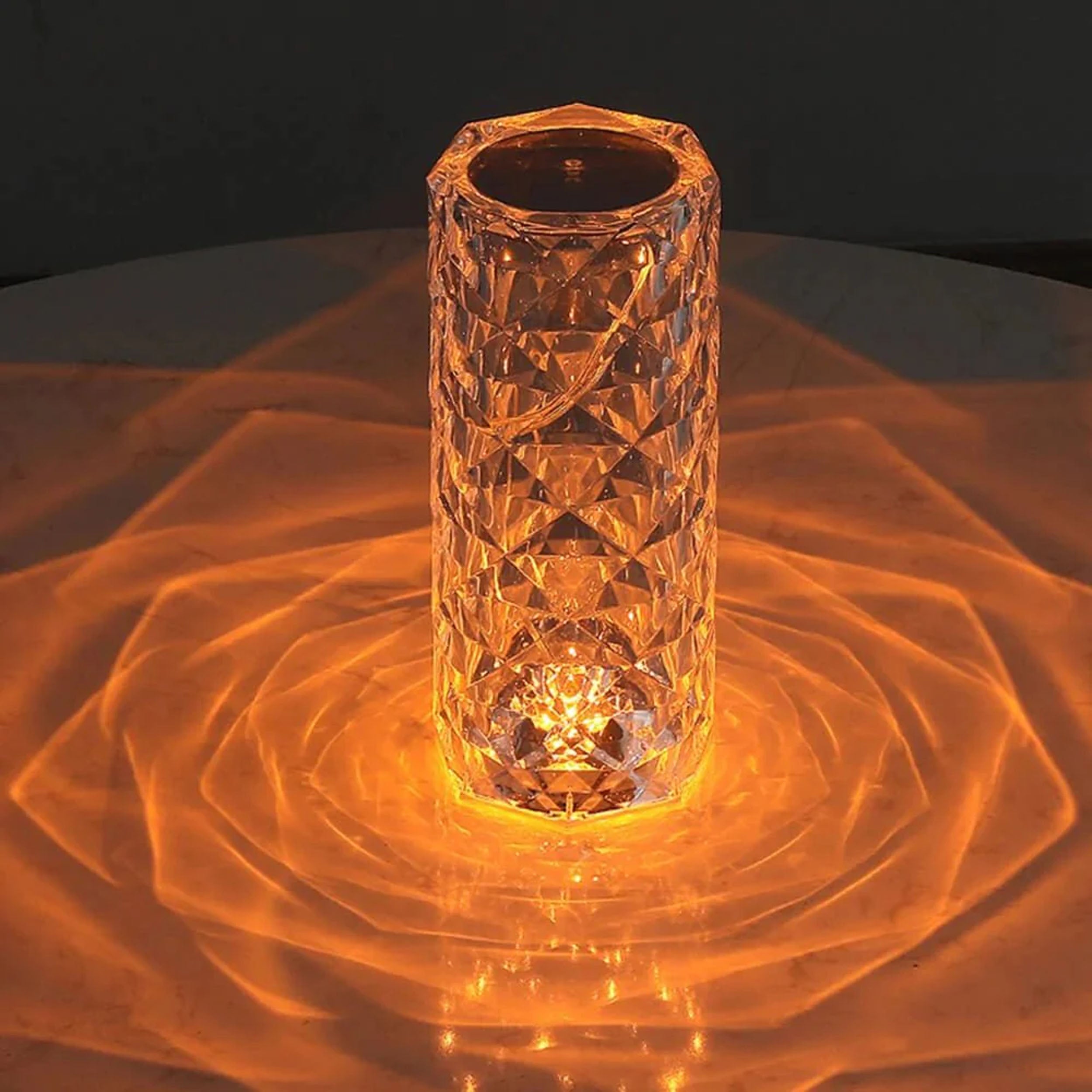 PRISM ROSE TOUCH LAMP