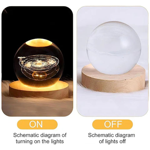 3D galaxy Crystal Ball